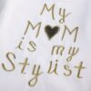 Παιδικό σετ κολάν μπλούζα "My mom is my stlylist"